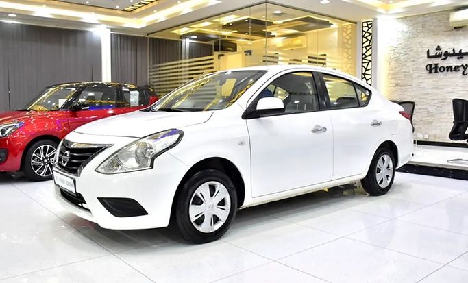 Подержанный Nissan Sunny N17 Рестайлинг, 1.5 л, 2021 в Шардже от Honey Jidosha Used Cars Tr. Белый цвет. GCC | AUTO.AE | Объявление #273206