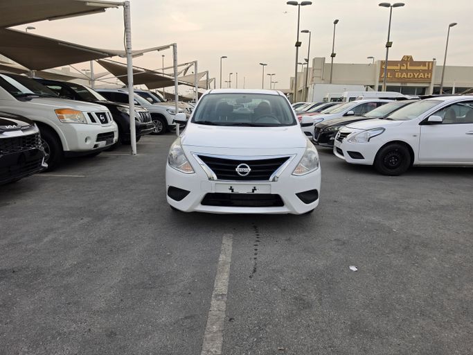 Used ⁦Nissan Sunny N17 Facelift, 1.5 l, 2023⁩ in UAE, Sharjah by Ishtar Used Cars, White color. GCC Specs | AUTO.AE | Listing #288576