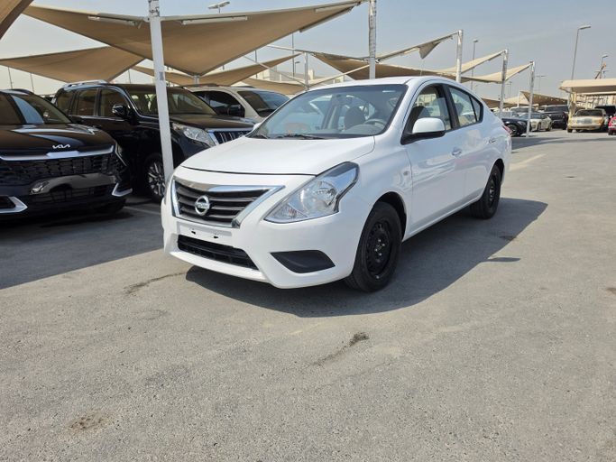 Used ⁦Nissan Sunny N17 Facelift, 1.5 l, 2023⁩ in UAE, Sharjah by Ishtar Used Cars, White color. GCC Specs | AUTO.AE | Listing #288749