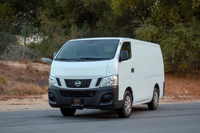 Used Nissan Urvan V (E26) / NV350 Urvan, 2.5 l, 2016 in Sharjah by First Choice Cars, White color. GCC Specs | AUTO.AE