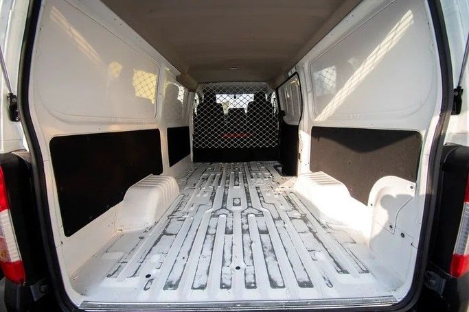 Used Nissan Urvan V (E26) / NV350 Urvan, 2.5 l, 2022 in Sharjah by First Choice Cars, White color. GCC Specs | AUTO.AE