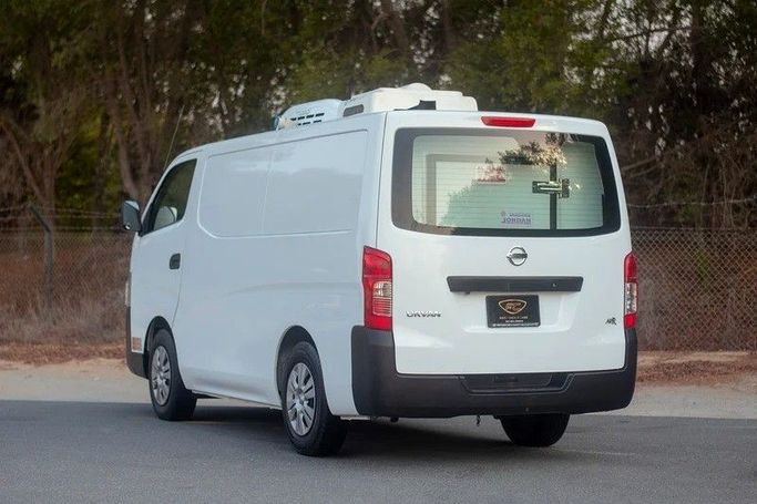 Used Nissan Urvan V (E26) / NV350 Urvan, 2.5 l, 2022 in Sharjah by First Choice Cars, White color. GCC Specs | AUTO.AE