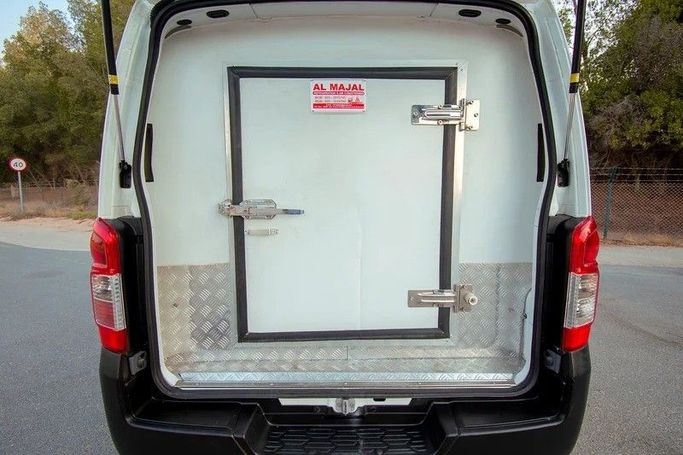 Used Nissan Urvan V (E26) / NV350 Urvan, 2.5 l, 2022 in Sharjah by First Choice Cars, White color. GCC Specs | AUTO.AE