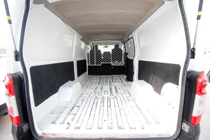 Used Nissan Urvan V (E26) / NV350 Urvan, 2.5 l, 2021 in Sharjah by First Choice Cars, White color. GCC Specs | AUTO.AE