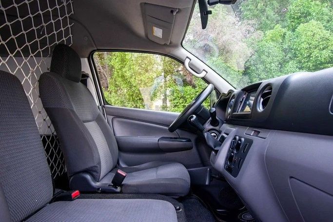 Used Nissan Urvan V (E26) / NV350 Urvan, 2.5 l, 2022 in Sharjah by First Choice Cars, White color. GCC Specs | AUTO.AE