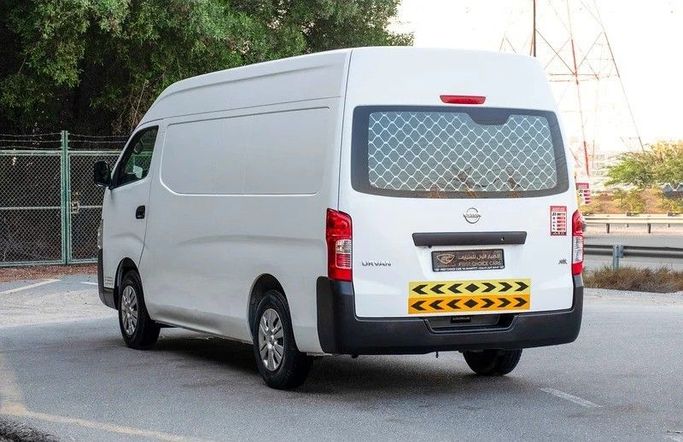 Used Nissan Urvan V (E26) / NV350 Urvan, 2.5 l, 2022 in Sharjah by First Choice Cars, White color. GCC Specs | AUTO.AE