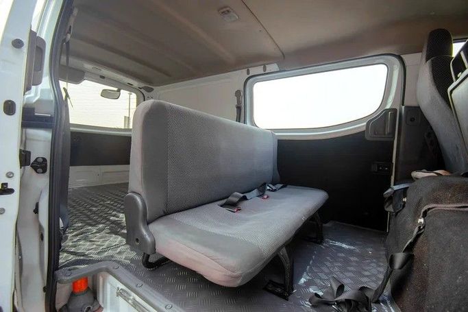 Used Nissan Urvan V (E26) / NV350 Urvan, 2.5 l, 2022 in Sharjah by First Choice Cars, White color. GCC Specs | AUTO.AE