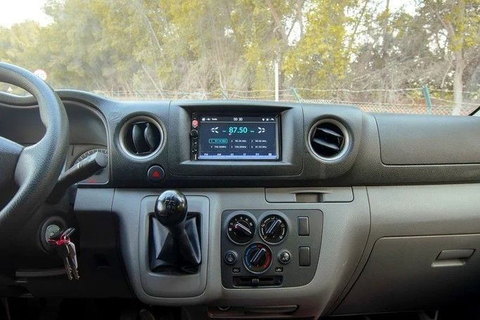 Used Nissan Urvan V (E26) / NV350 Urvan, 2.5 l, 2022 in Sharjah by First Choice Cars, White color. GCC Specs | AUTO.AE