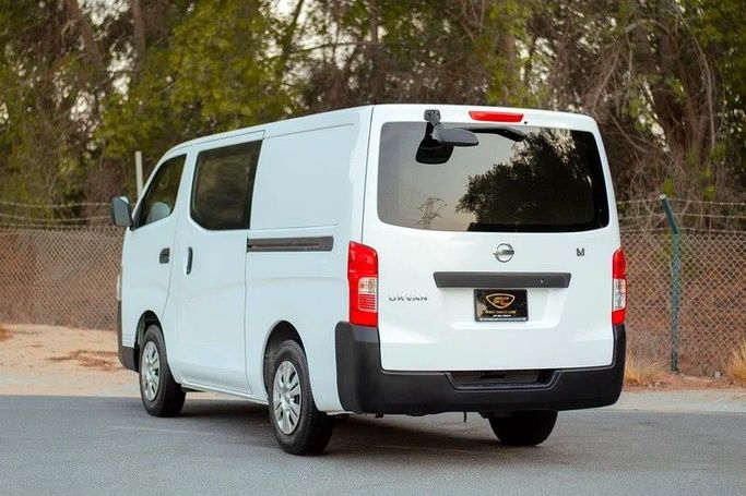 Used Nissan Urvan V (E26) / NV350 Urvan, 2.5 l, 2022 in Sharjah by First Choice Cars, White color. GCC Specs | AUTO.AE