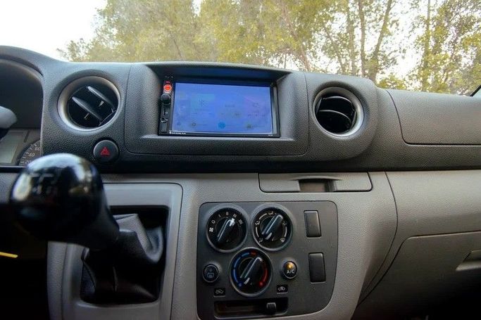 Used Nissan Urvan V (E26) / NV350 Urvan, 2.5 l, 2021 in Sharjah by First Choice Cars, White color. GCC Specs | AUTO.AE