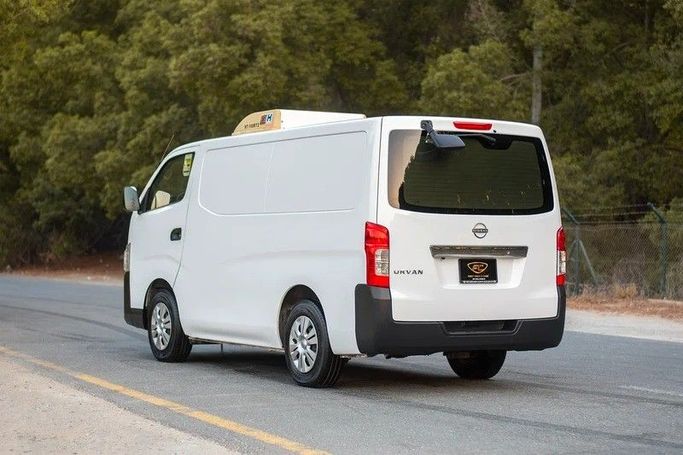 Used Nissan Urvan V (E26) / NV350 Urvan, 2.5 l, 2023 in Sharjah by First Choice Cars, White color. GCC Specs | AUTO.AE