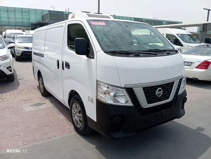 Used Nissan Urvan V (E26) / NV350 Urvan, 2.5 l, 2020 in Sharjah by Al Nabeel Used Cars, White color. GCC Specs | AUTO.AE