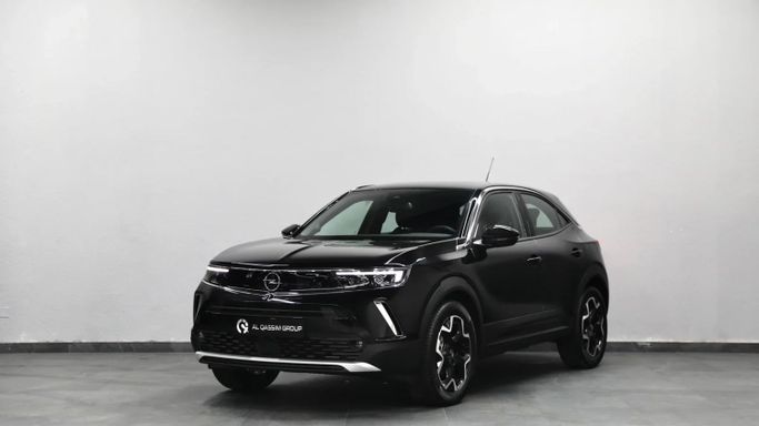 New Opel Mokka II, 1.2 l, 2023 in Sharjah by Al Qassem Cars Trading, Black color. GCC Specs | AUTO.AE