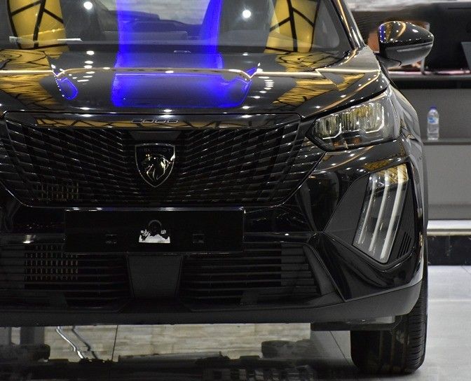 New Peugeot 2008 II Facelift, 1.2 l, 2025 in Sharjah by Honey Gidosha Used Cars Tr., Black color.  | AUTO.AE