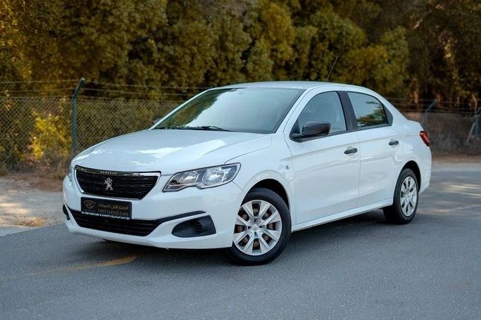 Used Peugeot 301 I Facelift, 1.6 l, 2021 in Sharjah by First Choice Cars, White color. GCC Specs | AUTO.AE
