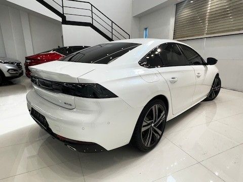 Used Peugeot 508 II, 1.6 l, 2023 in Sharjah by Ryno Cars, White color. GCC Specs | AUTO.AE