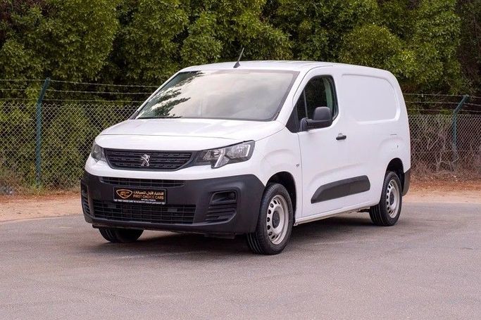 Used Peugeot Partner II Facelift 2, 1.2 l, 2022 in Sharjah by First Choice Cars, White color. GCC Specs | AUTO.AE