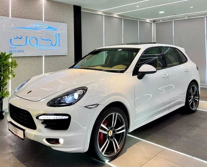 Used Porsche Cayenne GTS II Facelift (958), 3.6 l, 2014 in Sharjah by Ayoon Alhoot Motors, White color. GCC Specs | AUTO.AE