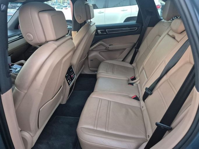 Used Porsche Cayenne S III, 2.9 l, 2018 in Sharjah by Rebou Najd Used Cars, Light Blue color. GCC Specs | AUTO.AE