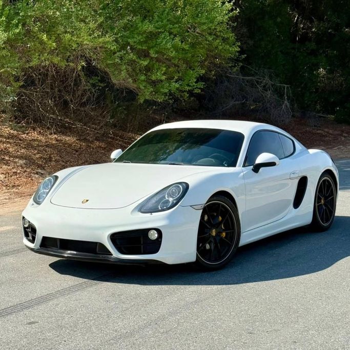 Used Porsche Cayman II (981), 2.7 l, 2014 in Sharjah by Sarmad Cars, White color. Other | AUTO.AE