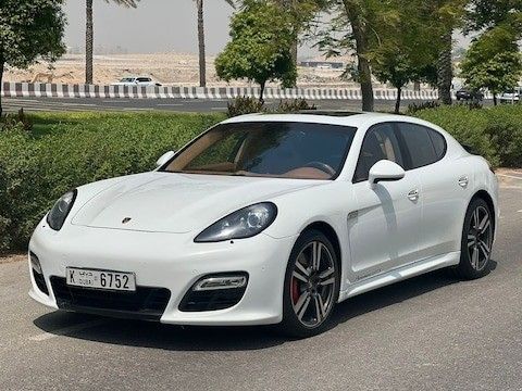 Used Porsche Panamera GTS I, 4.8 l, 2013 in Sharjah by Ryno Cars, White color. GCC Specs | AUTO.AE