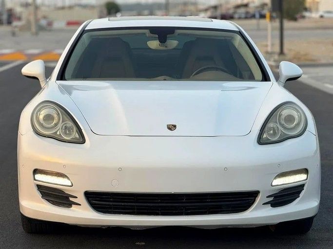 Used Porsche Panamera 4S I, 4.8 l, 2010 in Sharjah by Al Ahd Used Cars, White color. GCC Specs | AUTO.AE