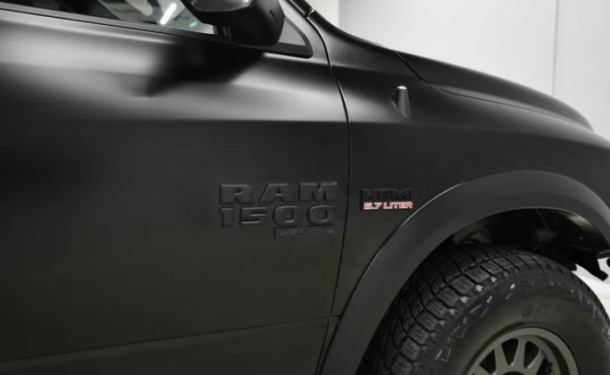 Used RAM 1500 IV (DS/DJ), 5.7 l, 2023 in Sharjah by Al Qassem Cars Trading, Black color. GCC Specs | AUTO.AE