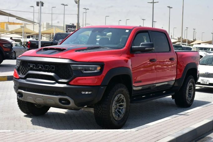 Used RAM 1500 Crew Cab TRX V, 6.2 l, 2024 in Sharjah by Alfaris Used Cars, Red color. Other | AUTO.AE