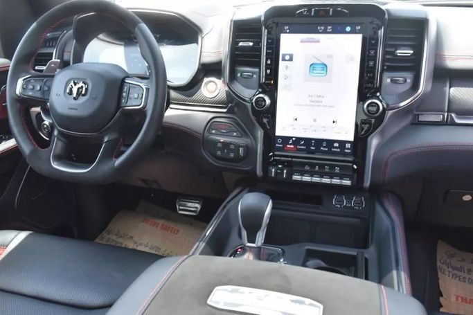 New RAM 1500 Crew Cab TRX V, 6.2 l, 2023 in Sharjah by Alfaris Used Cars, Black color. Other | AUTO.AE