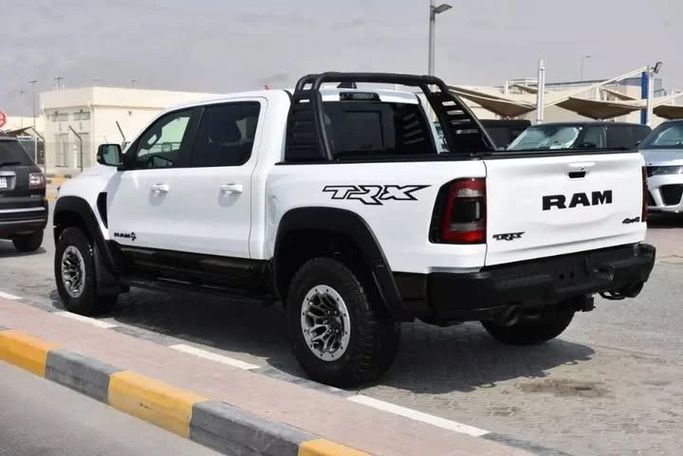 Used RAM 1500 Crew Cab TRX V, 6.2 l, 2021 in Sharjah by Alfaris Used Cars, White color. Other | AUTO.AE