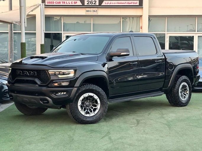 Used RAM 1500 Crew Cab TRX V, 6.2 l, 2022 in Sharjah by Noor Al Seyoh Used Cars, Black color. GCC Specs | AUTO.AE
