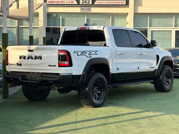 Used RAM 1500 Crew Cab TRX V, 6.2 l, 2021 in Sharjah by Noor Al Seyoh Used Cars, White color. GCC Specs | AUTO.AE