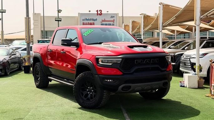 Used RAM 1500 Crew Cab TRX V, 6.2 l, 2023 in Sharjah by Badar Used Cars, Red color.  | AUTO.AE