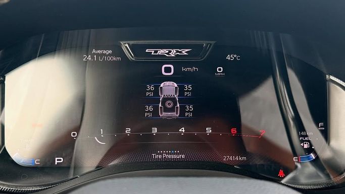 Used RAM 1500 Crew Cab TRX V, 6.2 l, 2023 in Sharjah by Badar Used Cars, Red color.  | AUTO.AE