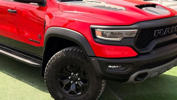 Used RAM 1500 Crew Cab TRX V, 6.2 l, 2023 in Sharjah by Badar Used Cars, Red color.  | AUTO.AE