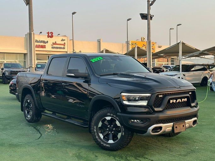 Used RAM 1500 V, 5.7 l, 2022 in Sharjah by Badar Used Cars, Black color.  | AUTO.AE