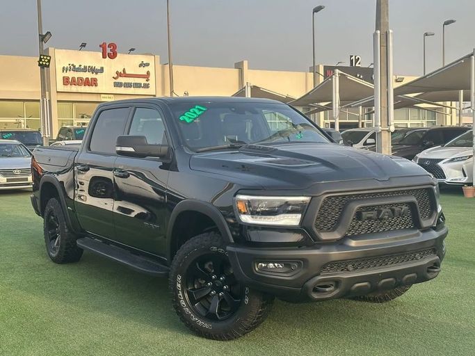Used RAM 1500 V, 5.7 l, 2021 in Sharjah by Badar Used Cars, Black color.  | AUTO.AE