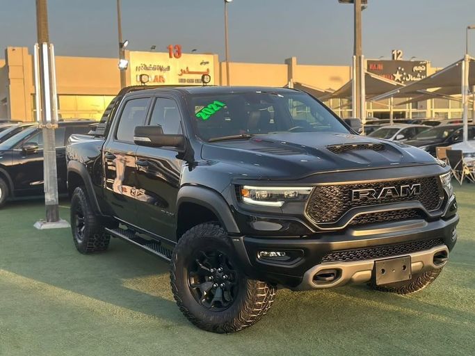 Used RAM 1500 Crew Cab TRX V, 6.2 l, 2021 in Sharjah by Badar Used Cars, Black color.  | AUTO.AE