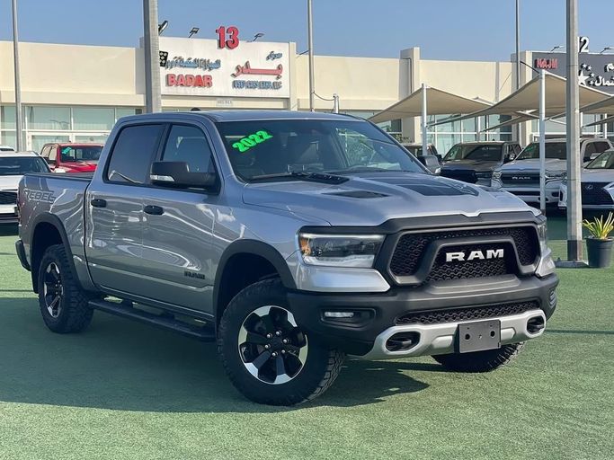 Used RAM 1500 V, 5.7 l, 2022 in Sharjah by Badar Used Cars, Silver color.  | AUTO.AE
