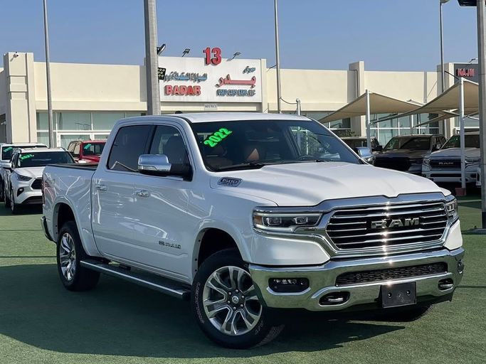 Used RAM 1500 V, 5.7 l, 2022 in Sharjah by Badar Used Cars, White color.  | AUTO.AE