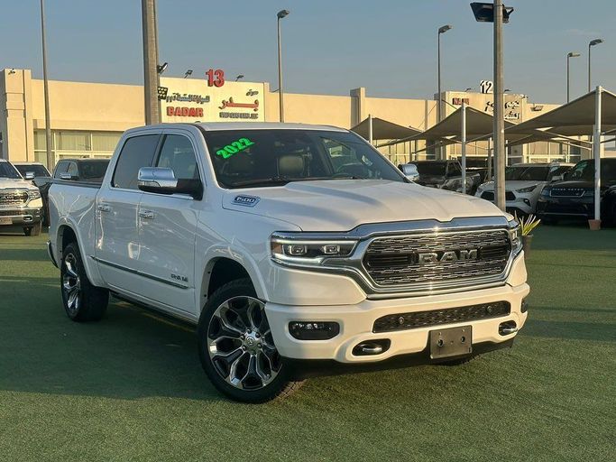 Used RAM 1500 V, 5.7 l, 2022 in Sharjah by Badar Used Cars, White color.  | AUTO.AE