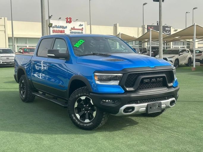 Used RAM 1500 V, 5.7 l, 2022 in Sharjah by Badar Used Cars, Blue color.  | AUTO.AE