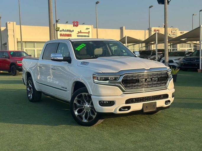 Used RAM 1500 Crew Cab V, 3.0 l, 2022 in Sharjah by Badar Used Cars, White color.  | AUTO.AE