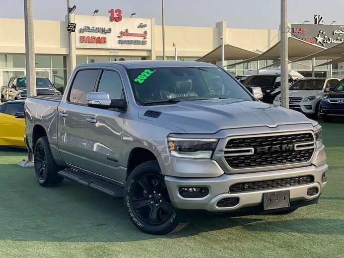 Used RAM 1500 V, 5.7 l, 2022 in Sharjah by Badar Used Cars, Silver color.  | AUTO.AE