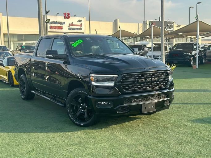 Used RAM 1500 V, 5.7 l, 2022 in Sharjah by Badar Used Cars, Black color.  | AUTO.AE
