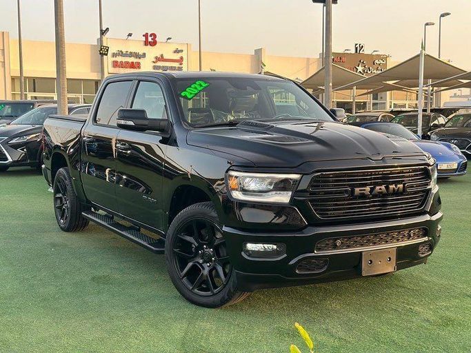 Used RAM 1500 V, 5.7 l, 2022 in Sharjah by Badar Used Cars, Black color.  | AUTO.AE