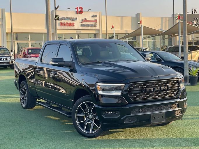 Used RAM 1500 V, 5.7 l, 2022 in Sharjah by Badar Used Cars, Black color.  | AUTO.AE