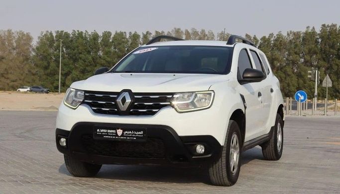 Used Renault Duster II, 2.0 l, 2021 in Sharjah by Al Sayed Khamis Used Cars, White color. GCC Specs | AUTO.AE