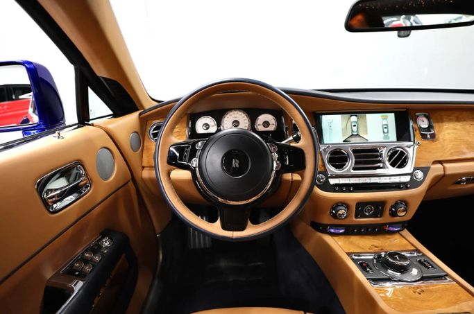 Used Rolls-Royce Ghost I Facelift (Series II), 6.6 l, 2016 in Sharjah by Al Qassem Cars Trading, Navy Blue color. GCC Specs | AUTO.AE