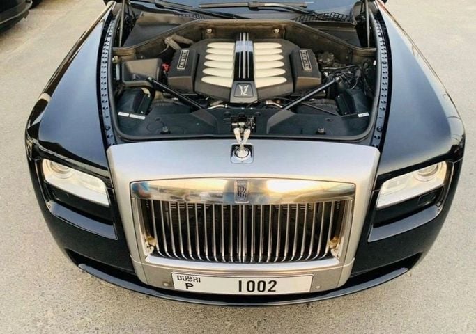 Used Rolls-Royce Ghost I, 6.6 l, 2012 in Sharjah by Titanium Used Cars, Black color. GCC Specs | AUTO.AE